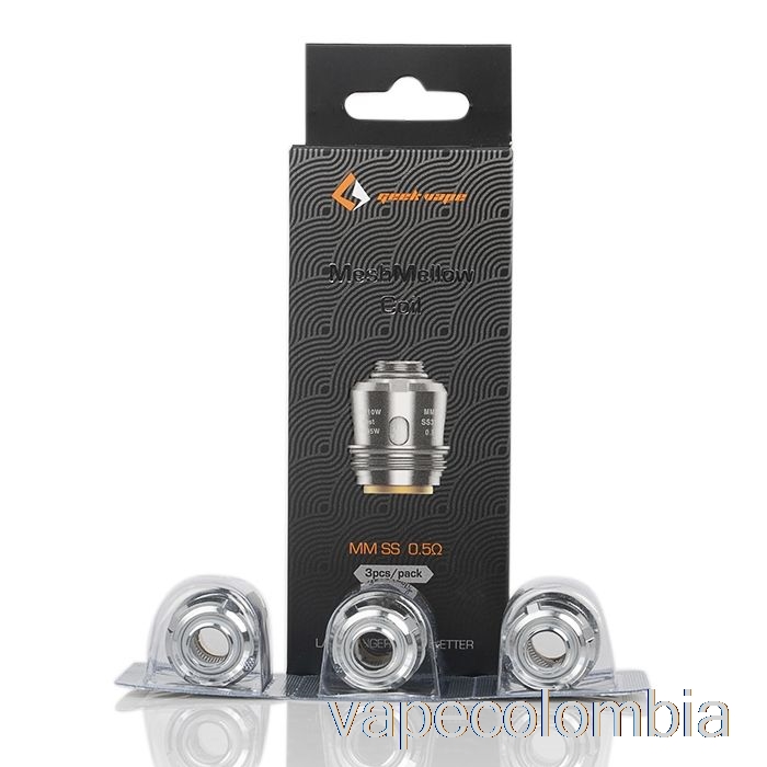 Vape Desechable Geek Vape Meshmellow Mm Bobinas De Repuesto 0.5ohm Mm Ss Meshmellow Bobinas